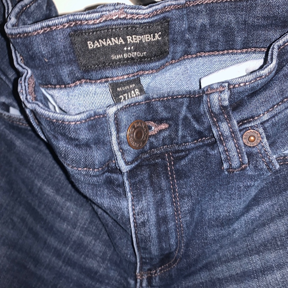 Banana Republic Slim Bootcut Jean